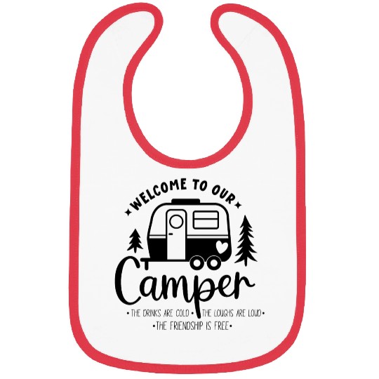 Welcome To Our Camper Bibs