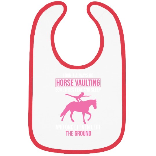 Funny Equestrian Horse Vaulting Bibs