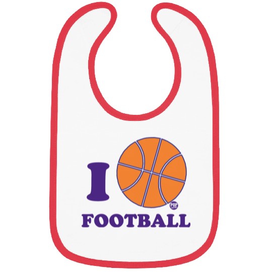 I Love Football Bibs