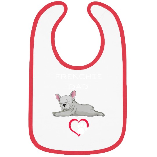 Frenchie Dad Classic Bibs