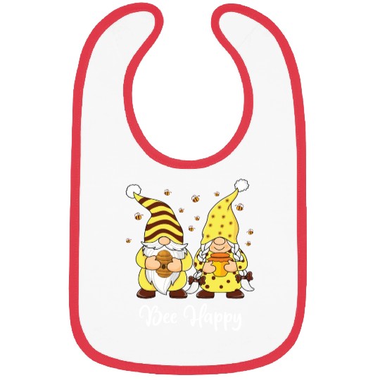Bee Happy Spring Imker Gnome Garden Bibs