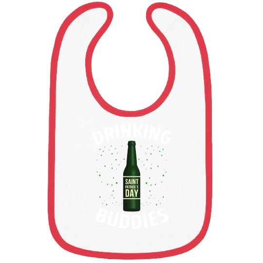 Drinking Buddies Saint Patricks Day Bibs