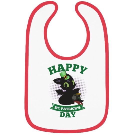 Happy St Patricks Day Toothless Bibs