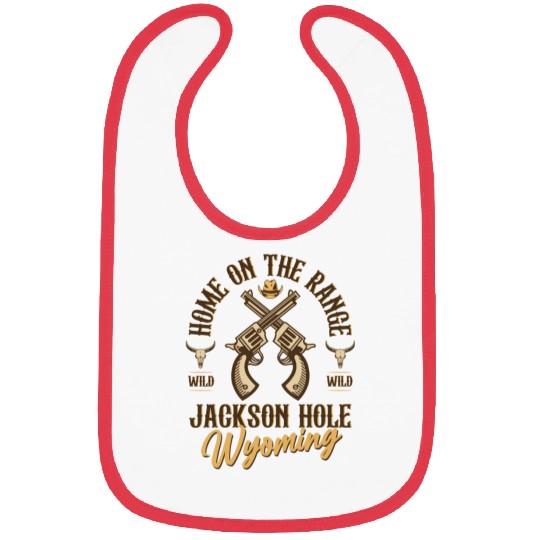 Jackson Hole Wyoming wild west town Bibs