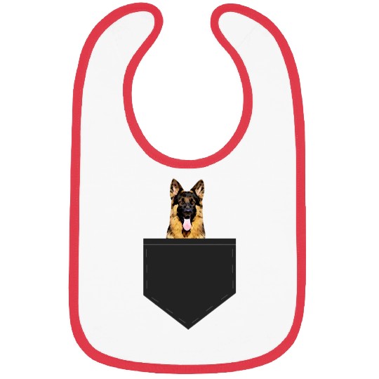 Pocket German Shepherd Bibs