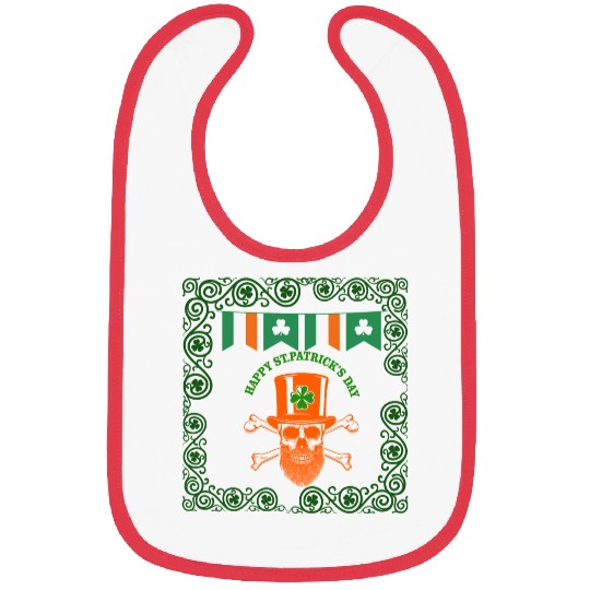 Irish st.patricks day Bibs