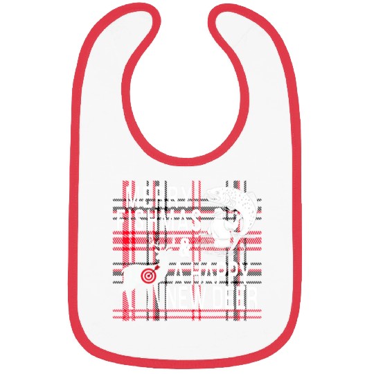 Funny Christmas Fishing Christmas Hunting Fish De Bibs