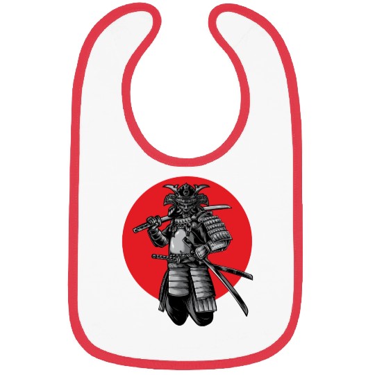 japanese samurai warrior Bibs