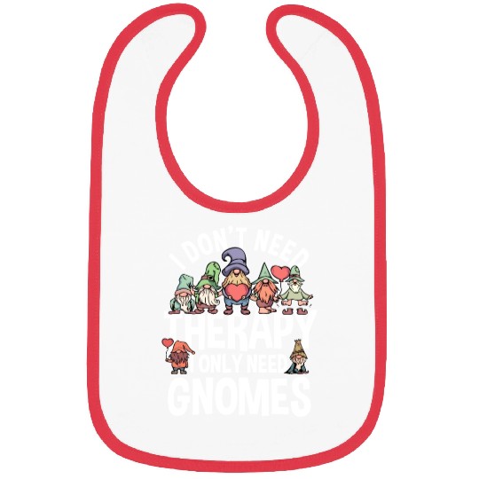 Gnomes Lover Gift Bibs