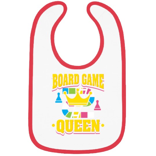 Board Game Queen Bibs