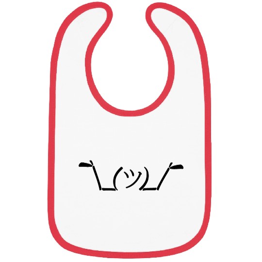 Shrugs Meme Bibs