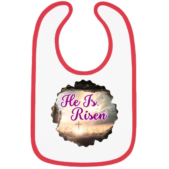 He Is Risen! Bibs