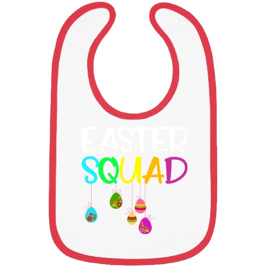 Easter Squad Family Matching Easter Day Bunny Egg Bibs