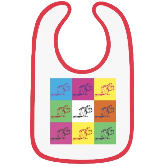 Squirrel Design Bibs