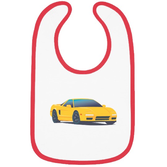 Yellow super car Bibs