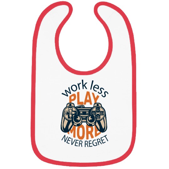 Play More Games Bibs