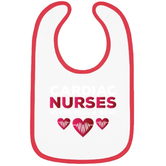 Funny Cardiac Nurse Saying Bibs