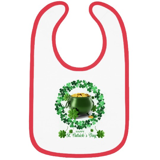 Irish Shamrock St Patrick's Day Cool Bibs