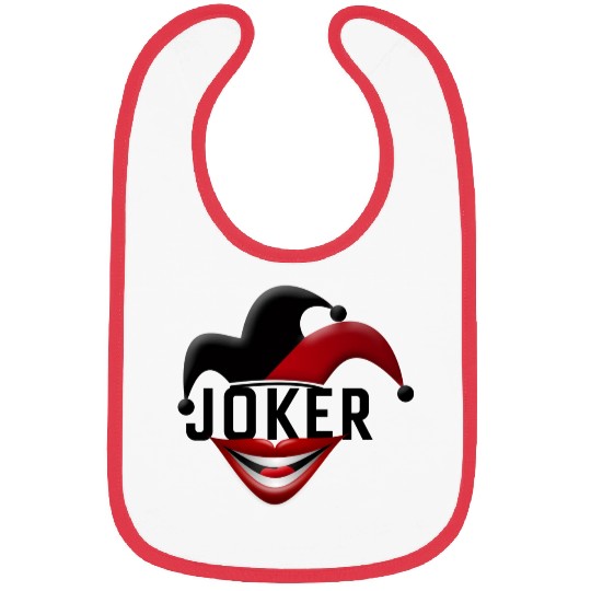 Joker in Red and Black Bibs