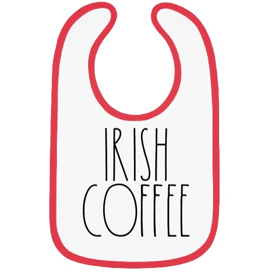 Irish Coffee Rae Dunn Inspired Minimalist Decor Bibs