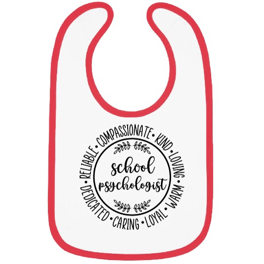 School Psychologist Gift Bibs