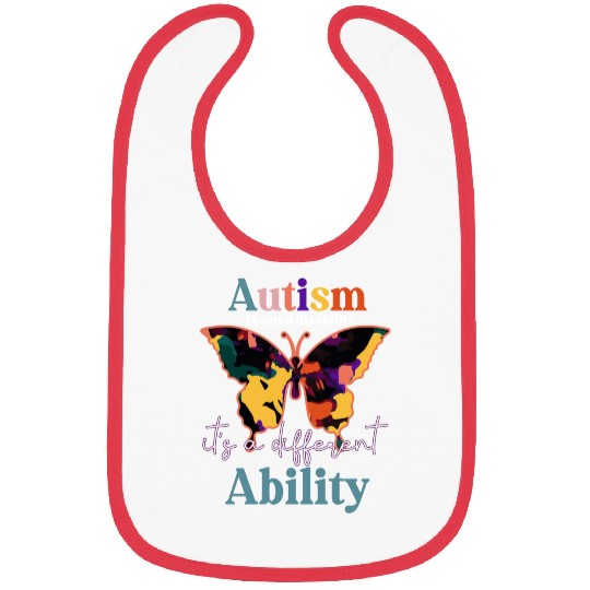 Autism is not a disability Teacher Bibs