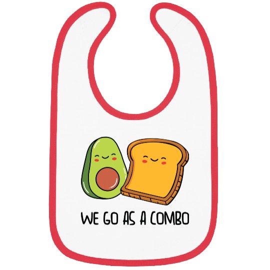 Siblings Avocado Toast Combo Big Sister Brother Bibs
