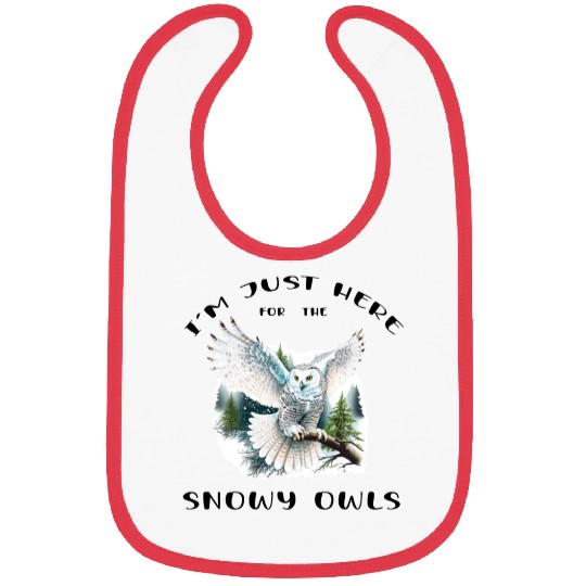 I'm Just Here for the Snow Owls - Birdwatching Bibs