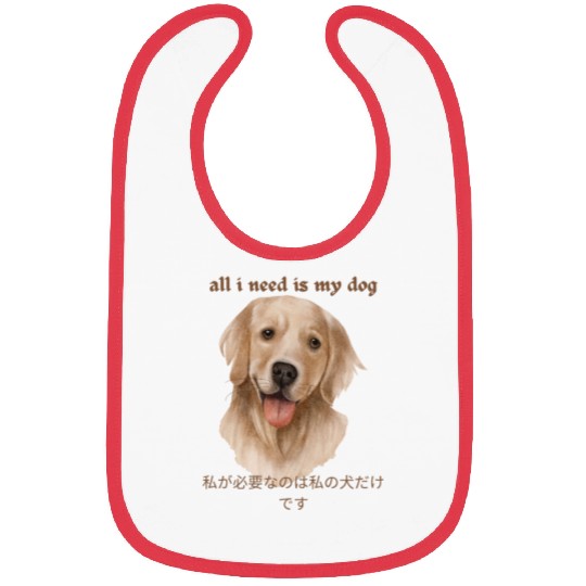 Love Dog Bibs, Love Bibs, Dog Lover Bibs.
