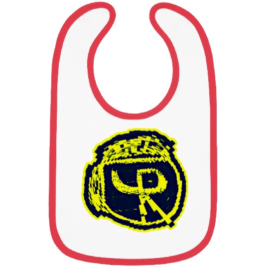 Navy & Yellow Logo "El Conure" Bibs