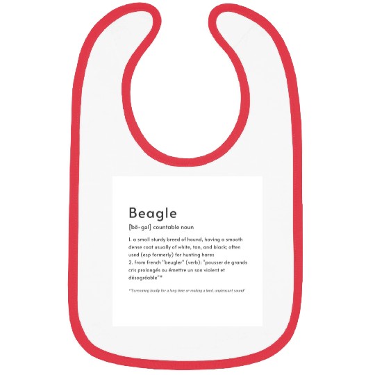 Beagle Definition PTBB Bibs