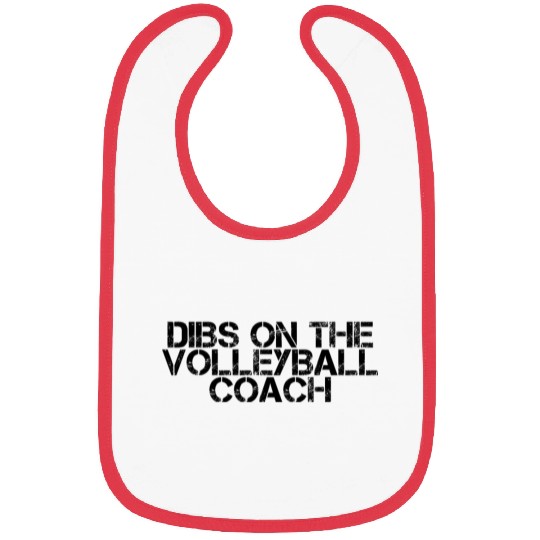 Dibs On The Volleyball Coach 2 Bibs