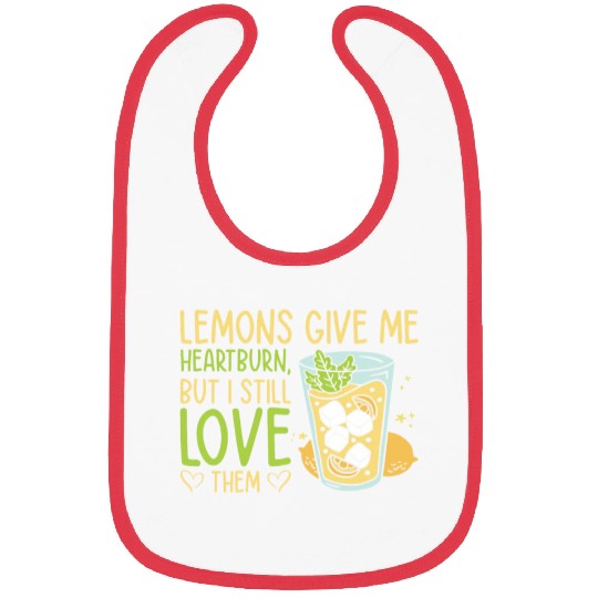Lemon Fruit Lemonade Citrus Bibs