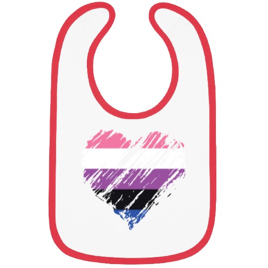 Pride LGBTQ. Statement Bibs