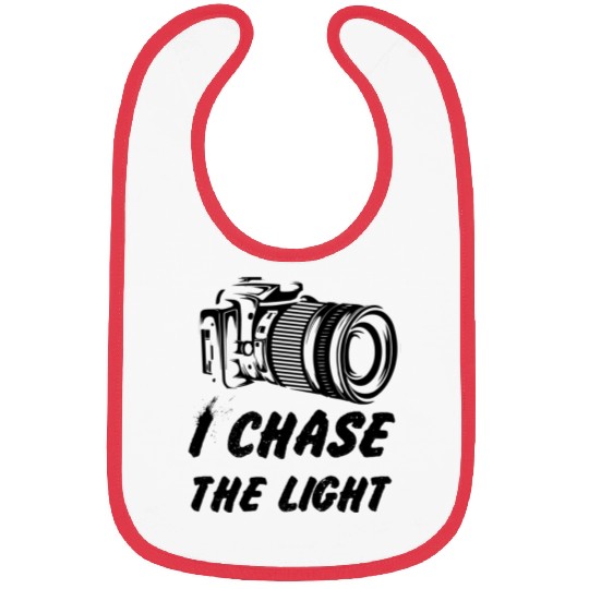Funny Camera photography quote gift Bibs