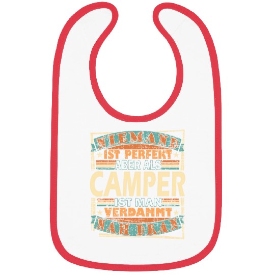 Camping Held Camper Zelten Grillen Natur Bibs
