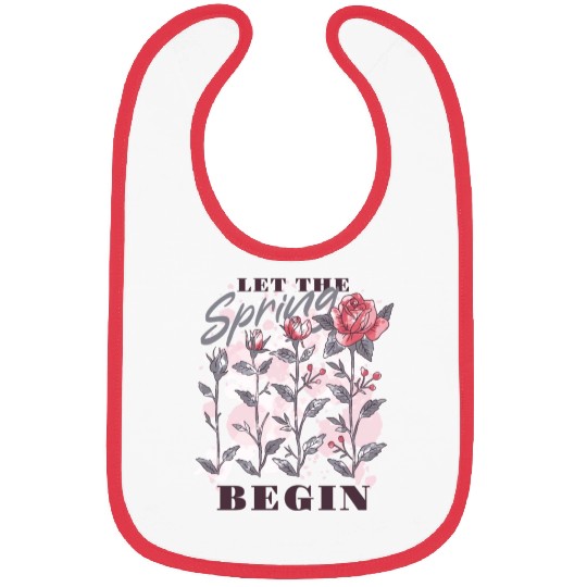 Let the spring begin Bibs