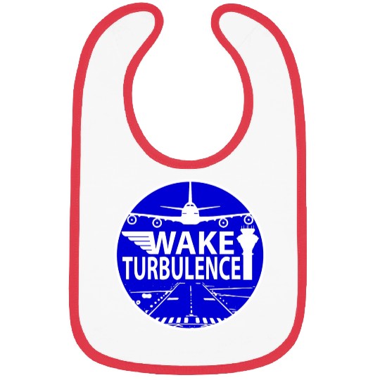 Wake Turbulence Circle Logo Bibs