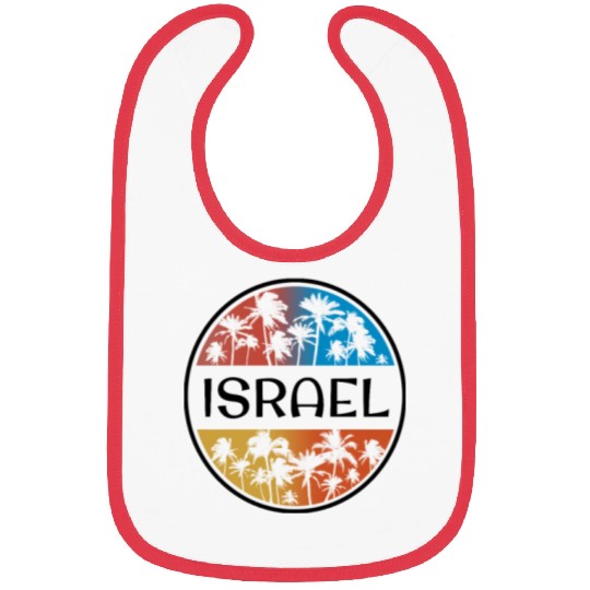 Israel Palm Tree Stylish Vacation Souvenir Bibs