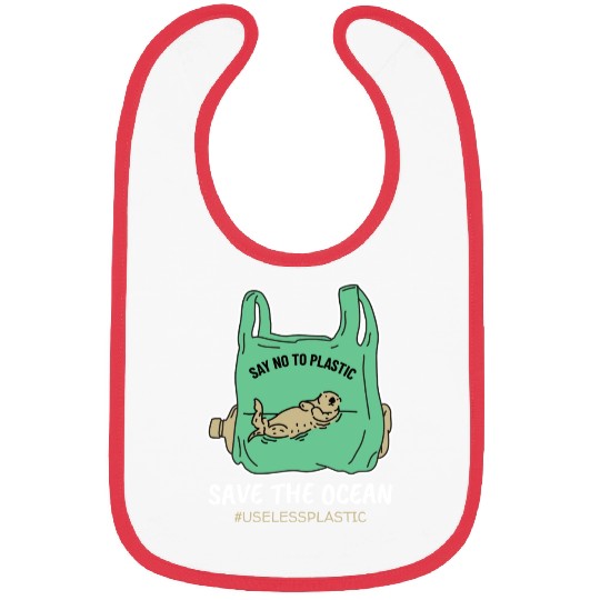 Save The Ocean Seal Save The Earth Environment Bibs