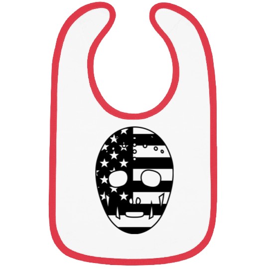 vintage usa hockey helmet Bibs
