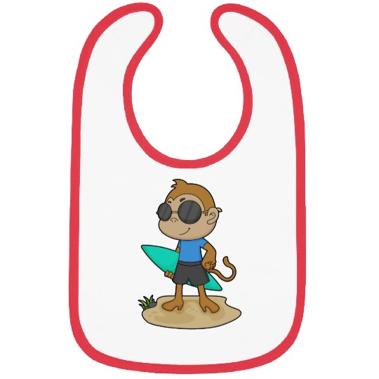 Monkey Surfer Surfboard Bibs