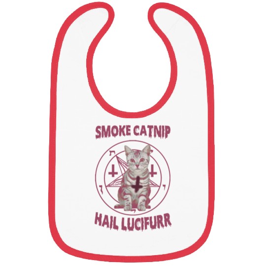 Smoke Catnip Hail Lucifurr Bibs