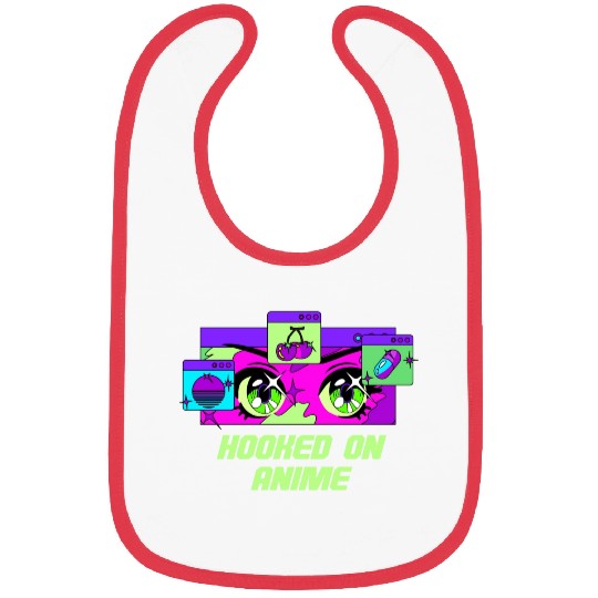 Hooked on Anime Japanese Kawaii Japan Cute Anime L Bibs