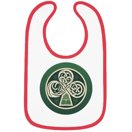 Shamrock Leaf Art Bibs