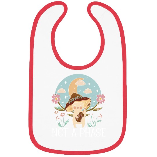 Cottagecore Mushroom Aesthetic Nature Conservation Bibs