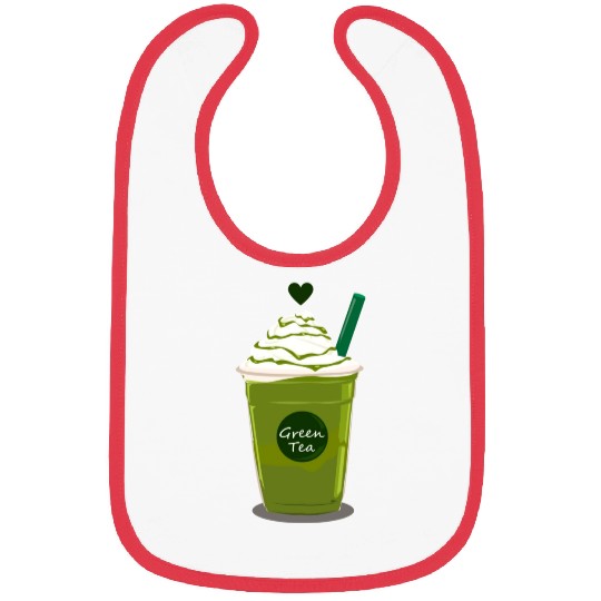 Green Tea Frappuccino Green Tea Latte Bibs