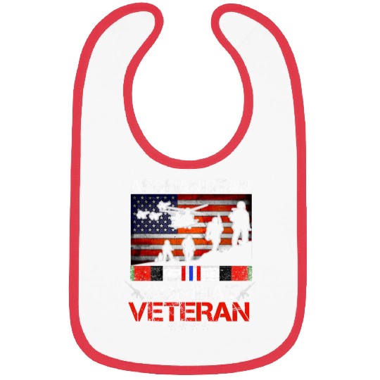 afghanistan combat veteran us veteran military Bibs