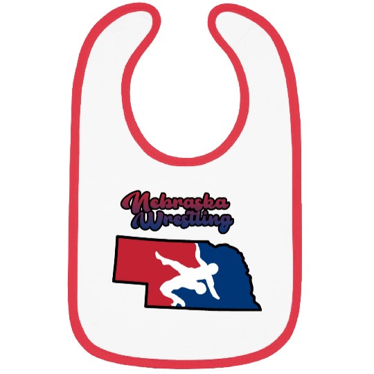 Nebraska Wrestling (USA Colors) Bibs