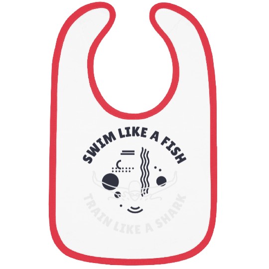 Swim Like A Fish, Train Like A Shark | Swimming Bibs